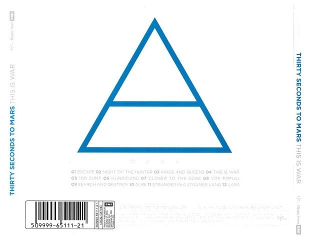 THIRTY SECONDS TO MARS - THIS IS WAR | CD
