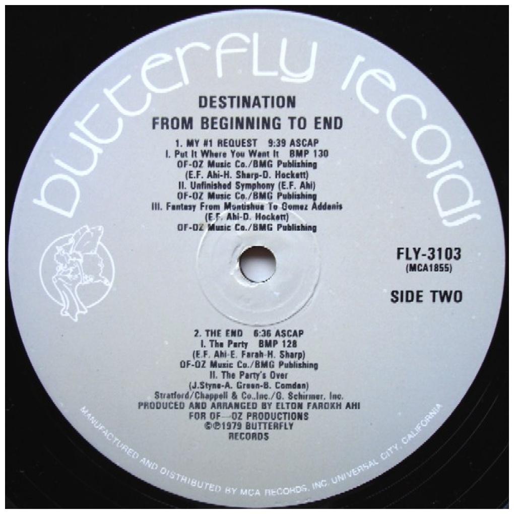 DESTINATION - FROM THE BEGINNING TO END | VINILO USADO