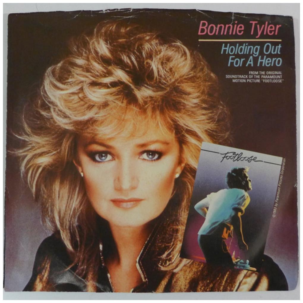 BONNIE TYLER - HOLDING OUT FOR A HERO | 7" SINGLE USADO