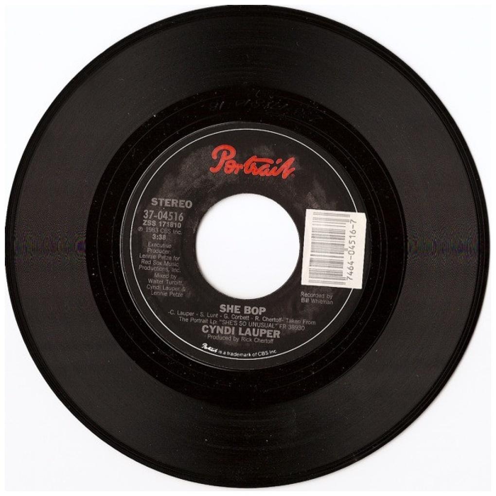 CYNDI LAUPER - SHE BOP | 7" SINGLE USADO