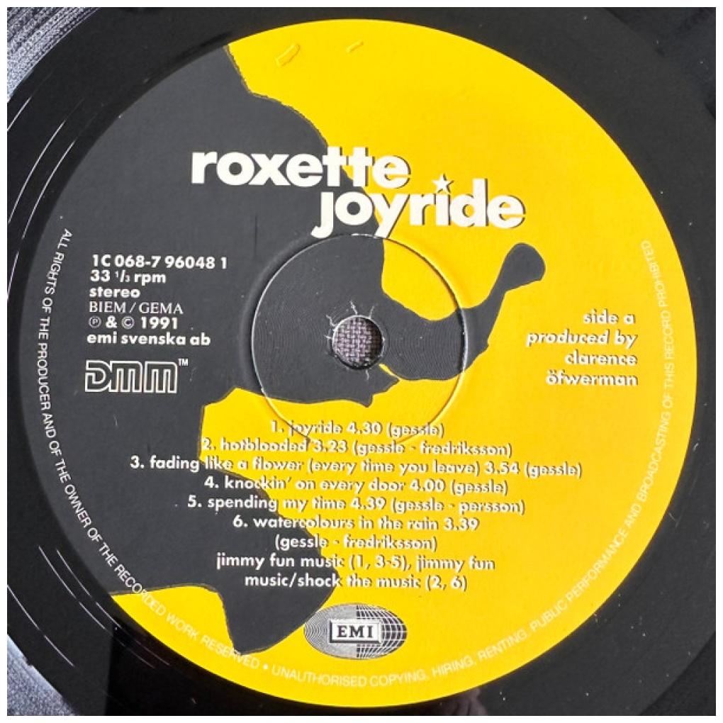 ROXETTE - JOYRIDE | VINILO USADO