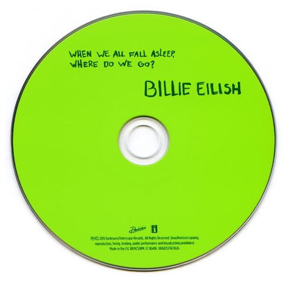BILLIE EILISH - WHEN WE ALL FALL ASLEEP WHERE DO WE GO? | CD