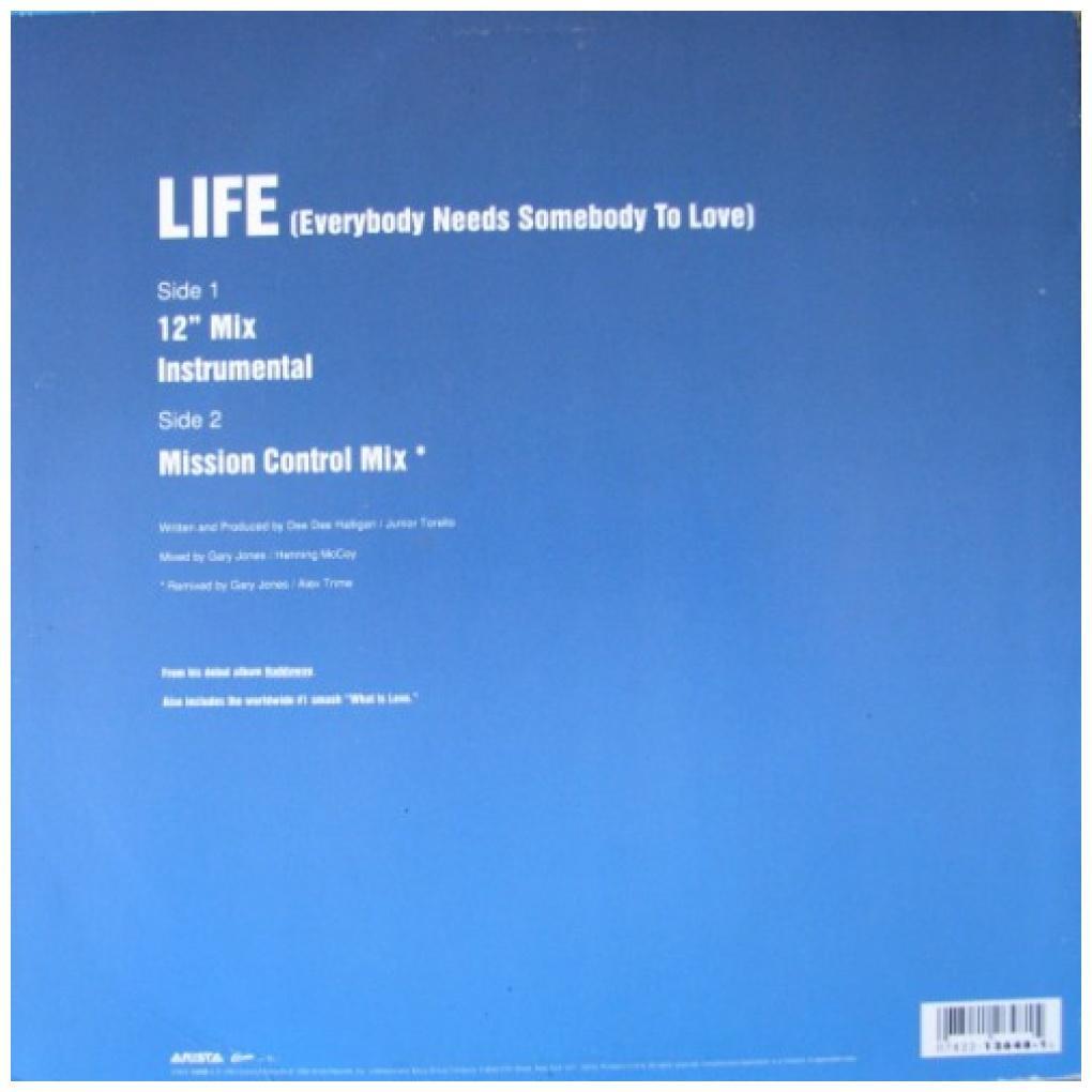 HADDAWAY - LIFE | 12'' MAXI SINGLE USADO