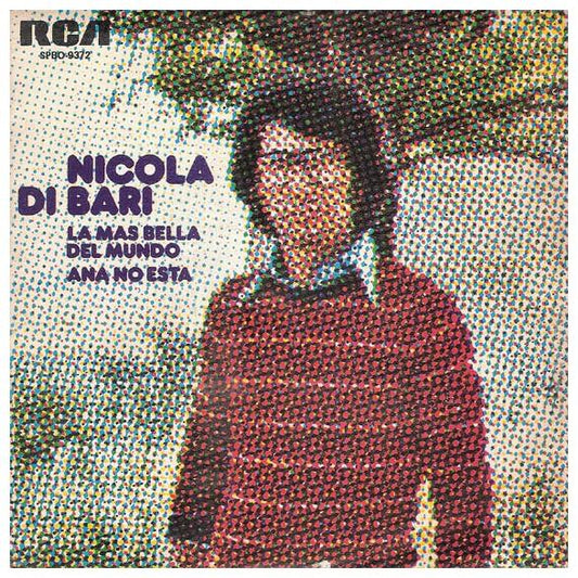 NICOLA DI BARI - LA MAS BELLA DEL MUNDO (EN ESPANOL) | 7" SINGLE VINILO USADO