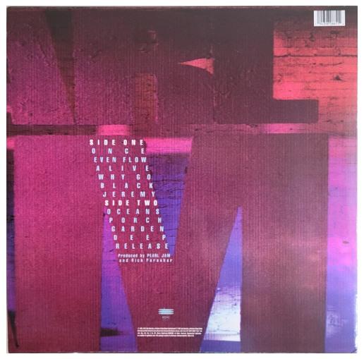 PEARL JAM - TEN (PURPLE VINYL) | VINILO