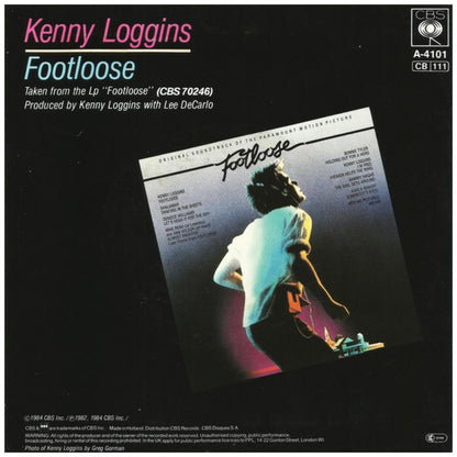 KENNY LOGGINS - FOOTLOOSE | 7" SINGLE USADO