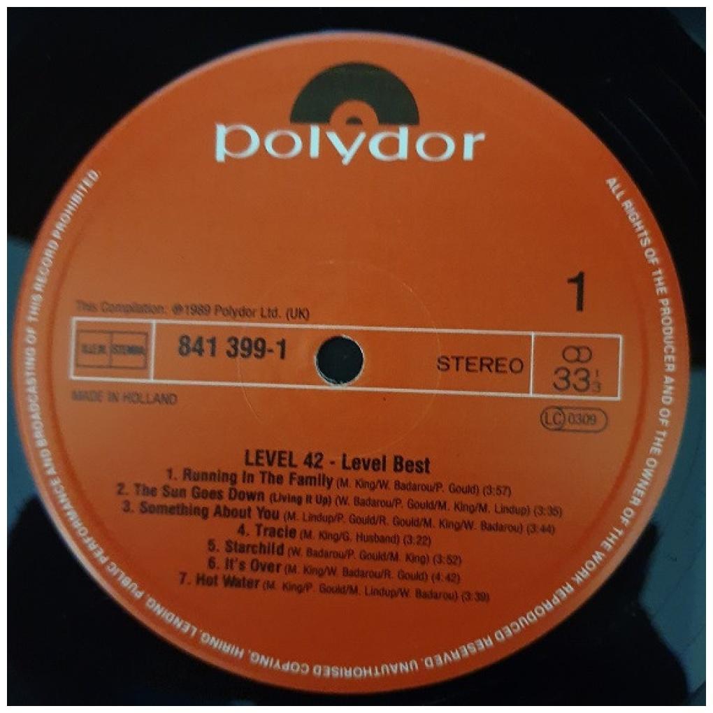 LEVEL 42 - LEVEL BEST | VINILO USADO