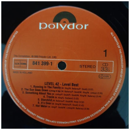 LEVEL 42 - LEVEL BEST | VINILO USADO