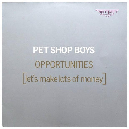 PET SHOP BOYS - OPPORTUNITIES (LET S MAKE LOTS OF MONEY) | 12" MAXI SINGLE USADO
