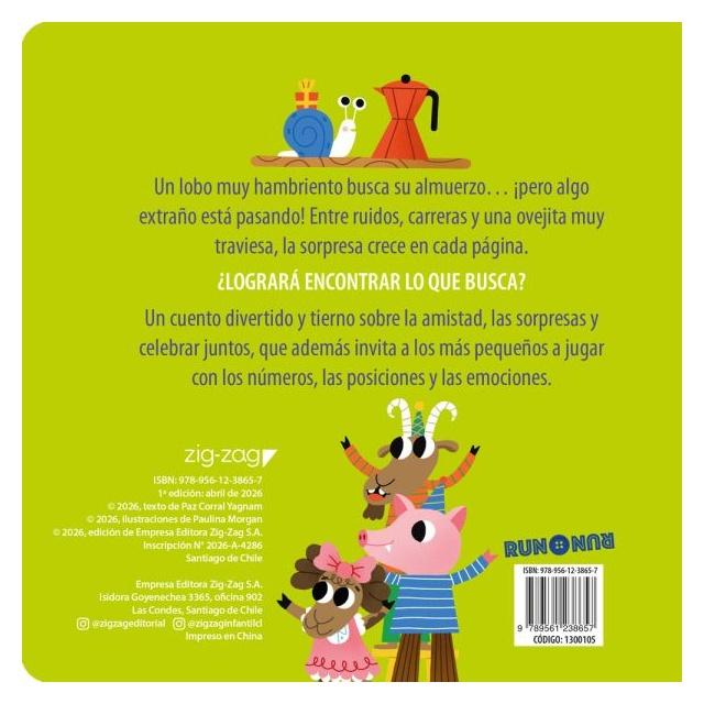 ¡SORPRESA SEÑOR LOBO! (DURA) - PAZ CORRAL YAGNAM | LIBRO
