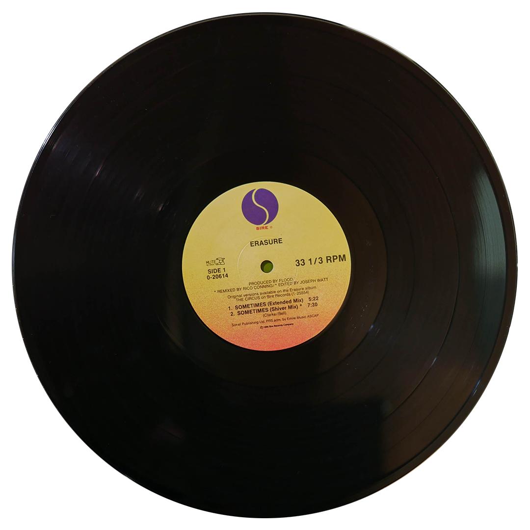 ERASURE - SOMETIMES  | 12" MAXI SINGLE USADO