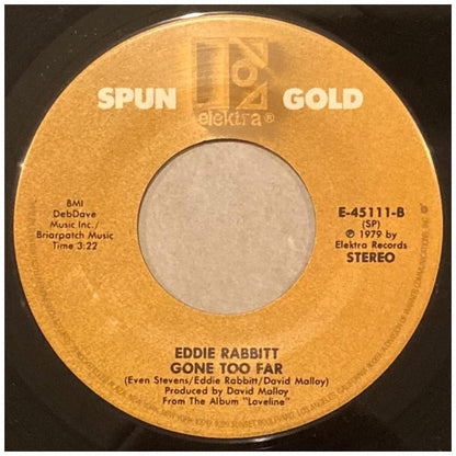 EDDIE RABBIT - I LOVE A RAINY NIGHT | 7" SINGLE USADO