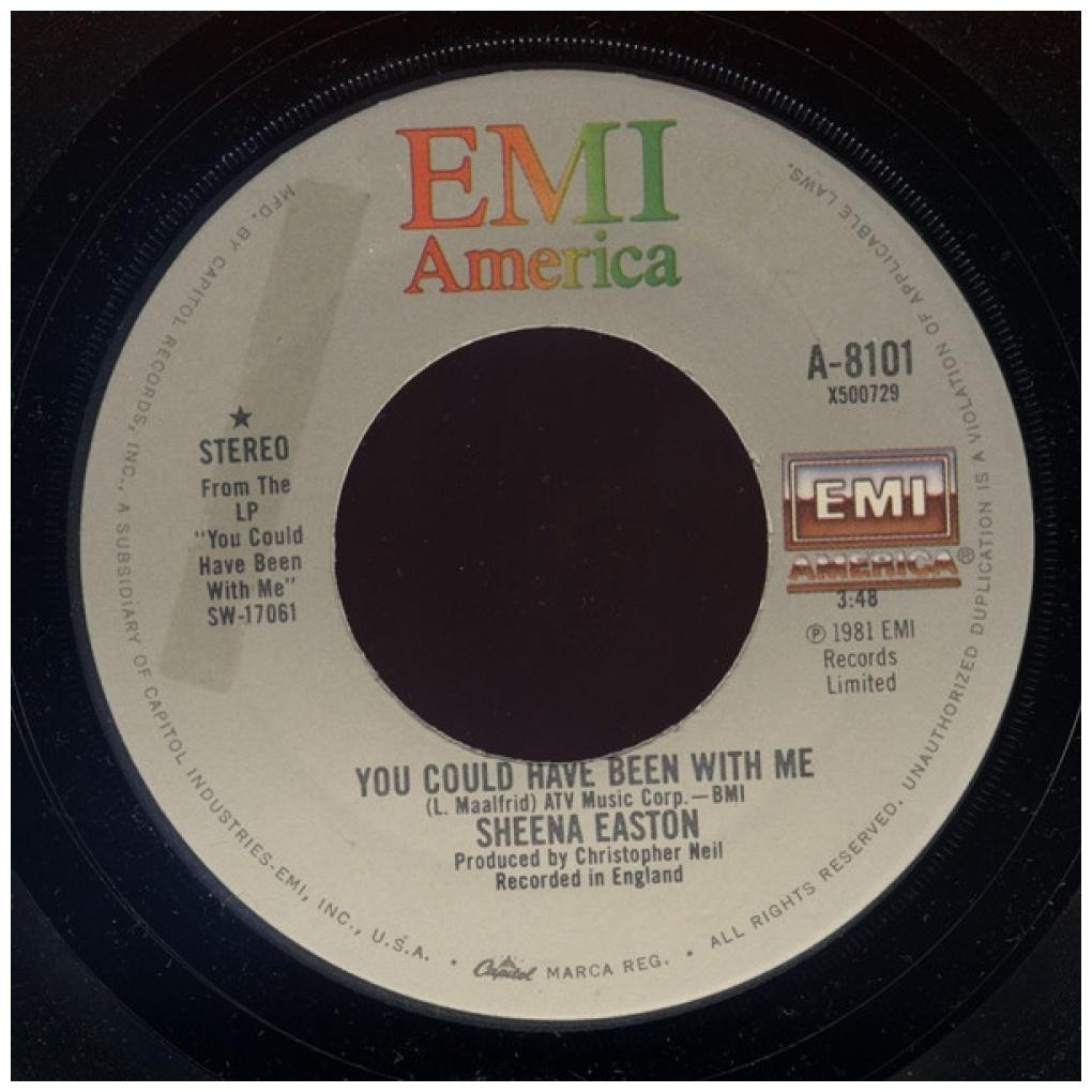 SHEENA EASTON - YOU COULD HAVE BEEM WITH ME | 7" SINGLE USADO