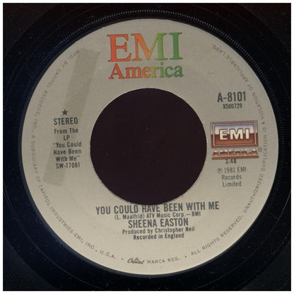 SHEENA EASTON - YOU COULD HAVE BEEM WITH ME | 7" SINGLE USADO