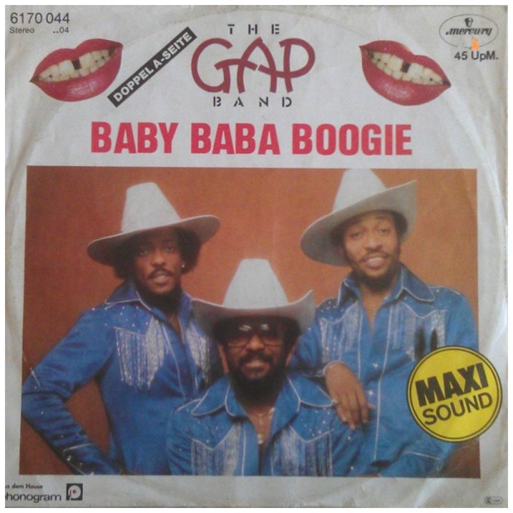 THE GAP BAND - BURN RUBBER ON ME | 12'' MAXI SINGLE USADO