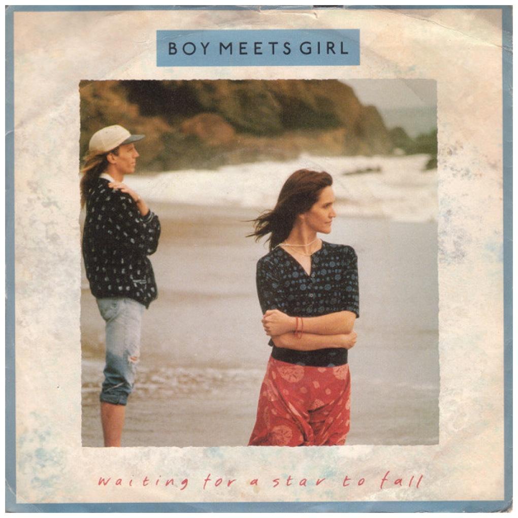 BOYS MEETS GIRL - WAITING FOR A STAR TO FALL | 7" SINGLE USADO