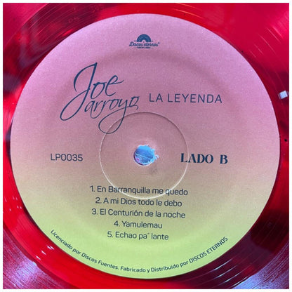 JOE ARROJO - LA LEYENDA: ANTOLOGIA (ORANGE VINYL) | VINILO