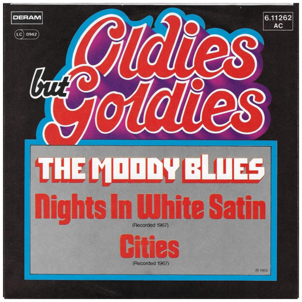 MOODY BLUES - NIGHTS IN WHITE SATIN | 7" SINGLE USADO