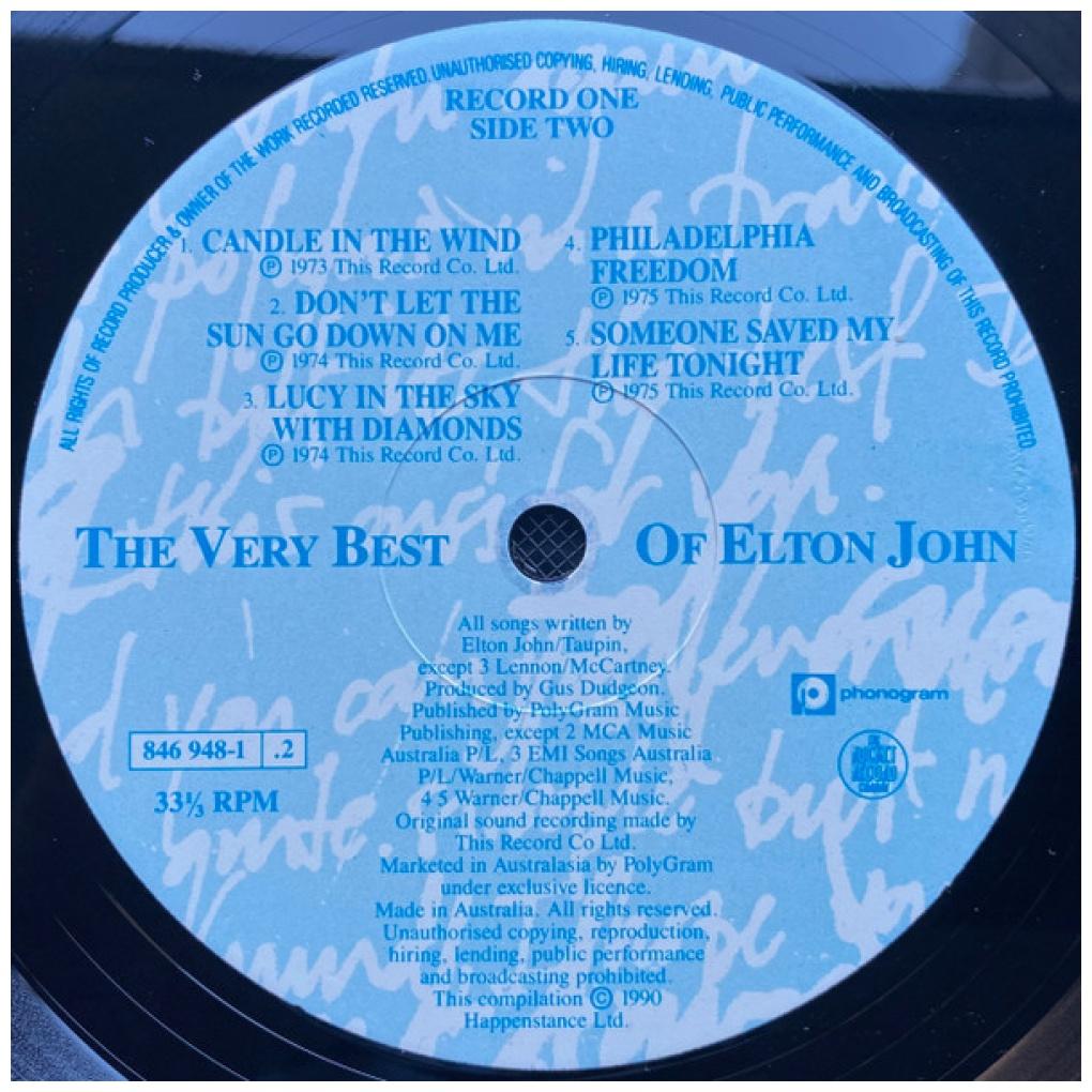 ELTON JOHN - THE VERY BEST (2LP) | VINILO USADO