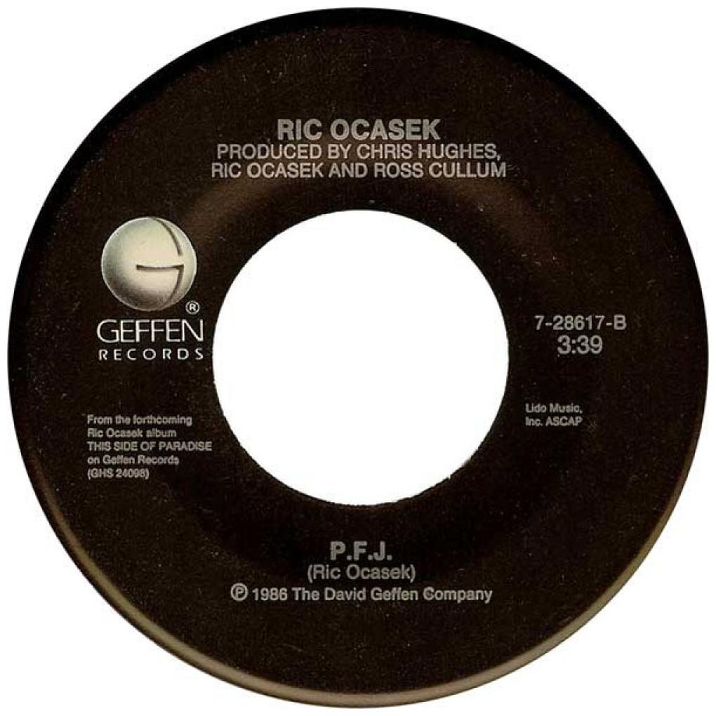 RICK OCASEK - EMOTION IN MOTION | 7" SINGLE USADO