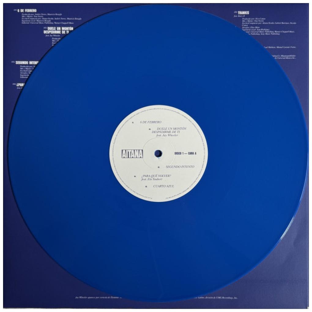 AITANA - CUARTO AZUL (BLUE VINYL)) | VINILO