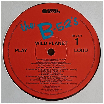 B-52'S - WILD PLANET | VINILO