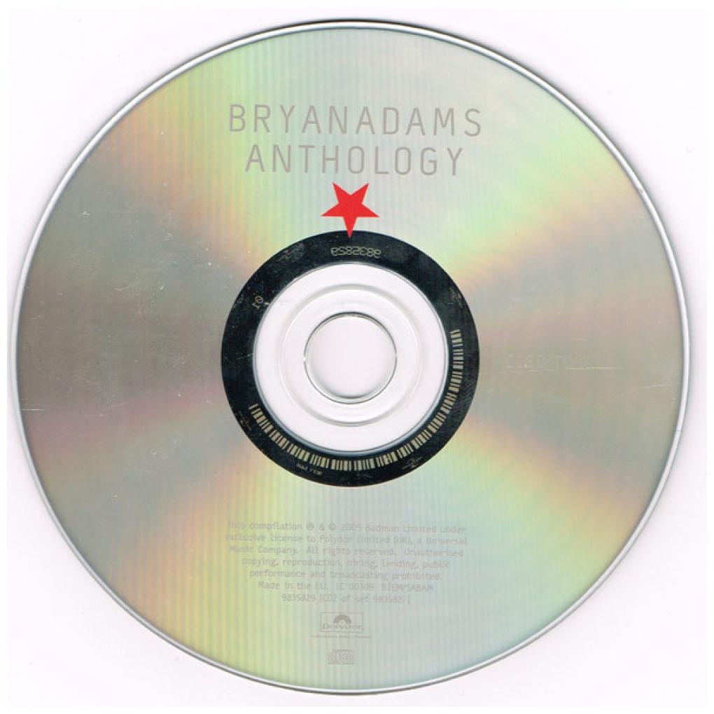 BRAYAN ADAMS - ANTHOLOGY (2CD) | CD