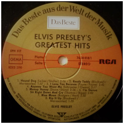 ELVIS PRESLEY - GREATEST HITS (6LP) | VINILO USADO
