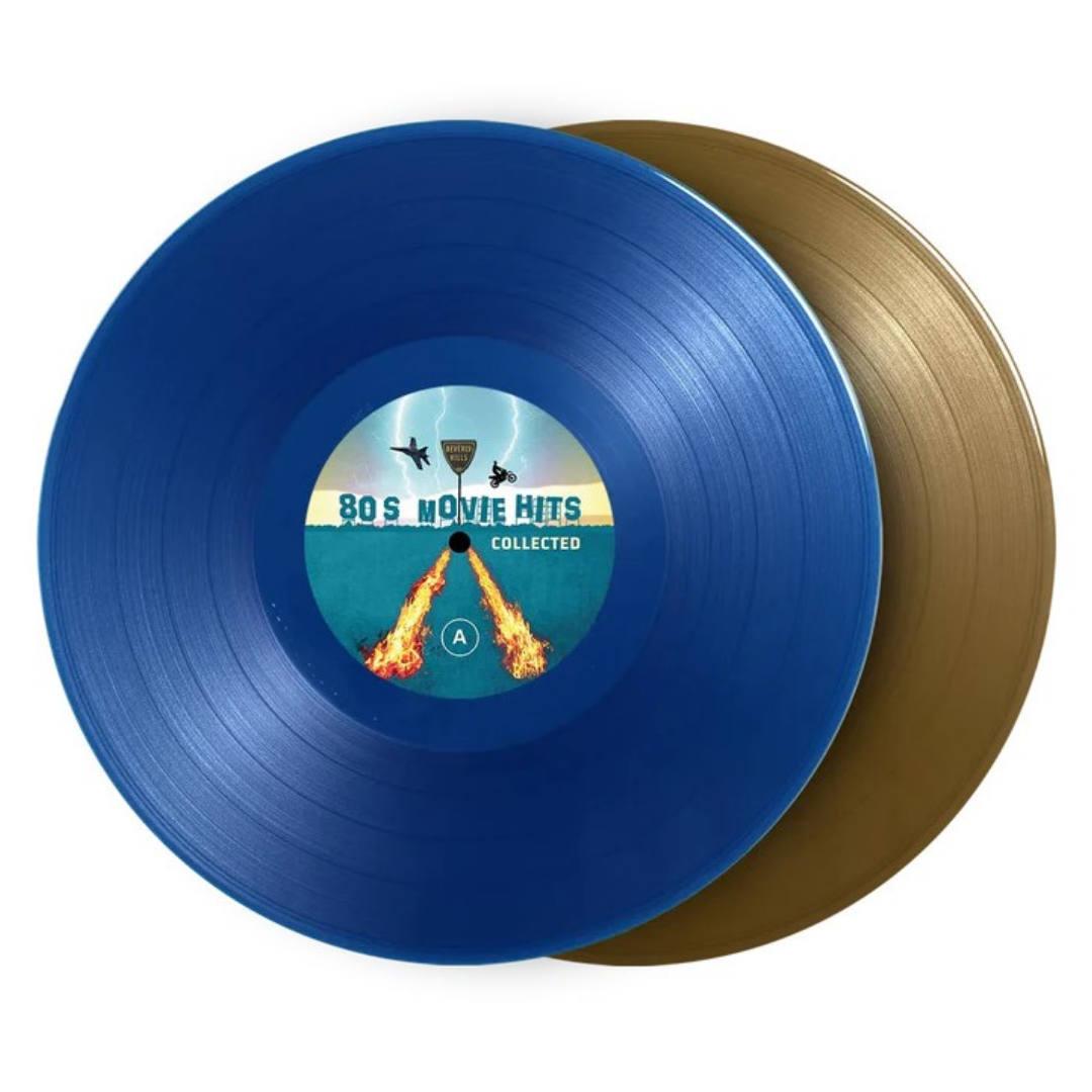 80 S MOVIE HITS - COLLECTED (2LP) (BLUE & GOLD VINYL) | VINILO