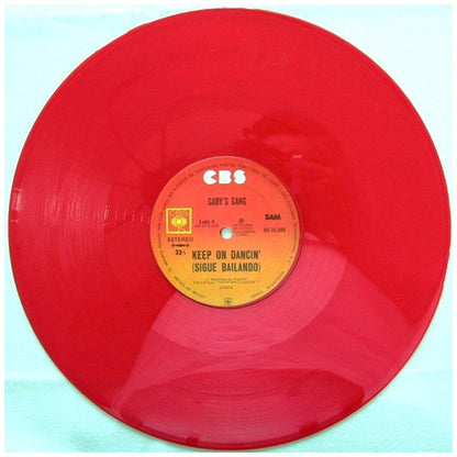GARY'S GANG - KEEP ON DANCIN'/DO IT AT THE DISCO (RED VINYL) | 12" MAXI SINGLE VINILO USADO