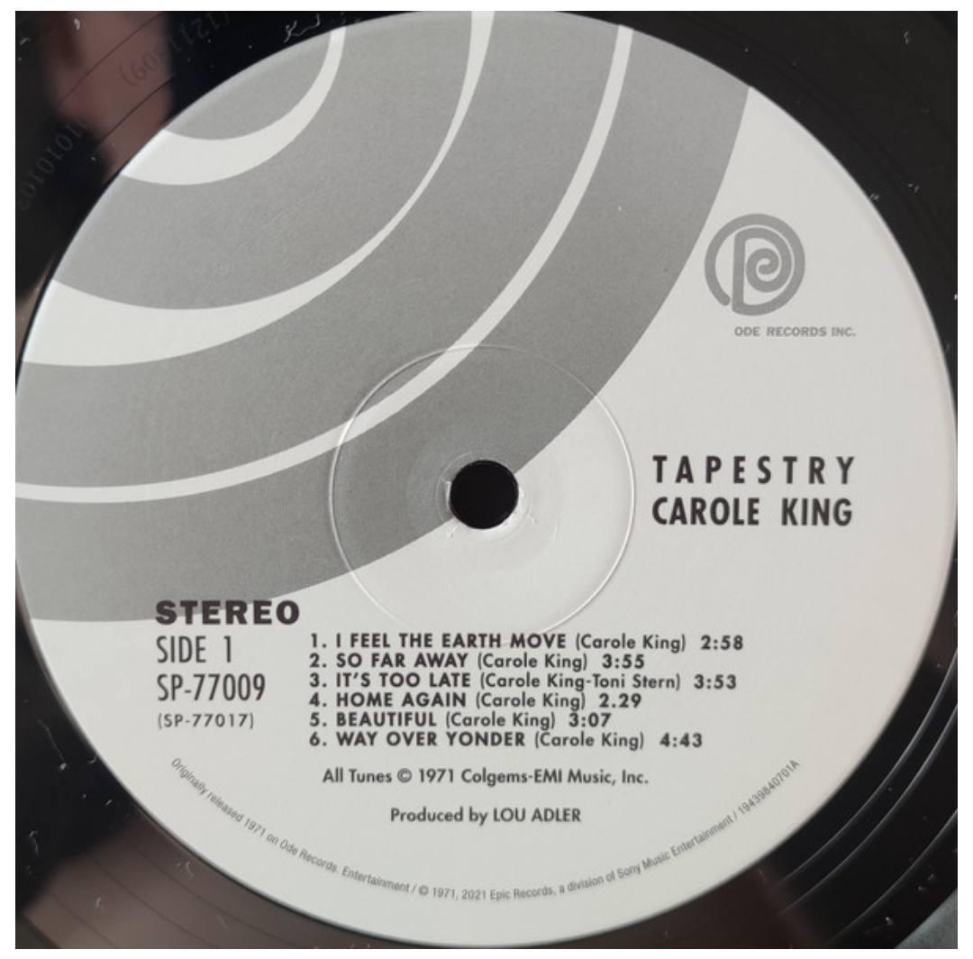CAROLE KING - TAPESTRY | VINILO