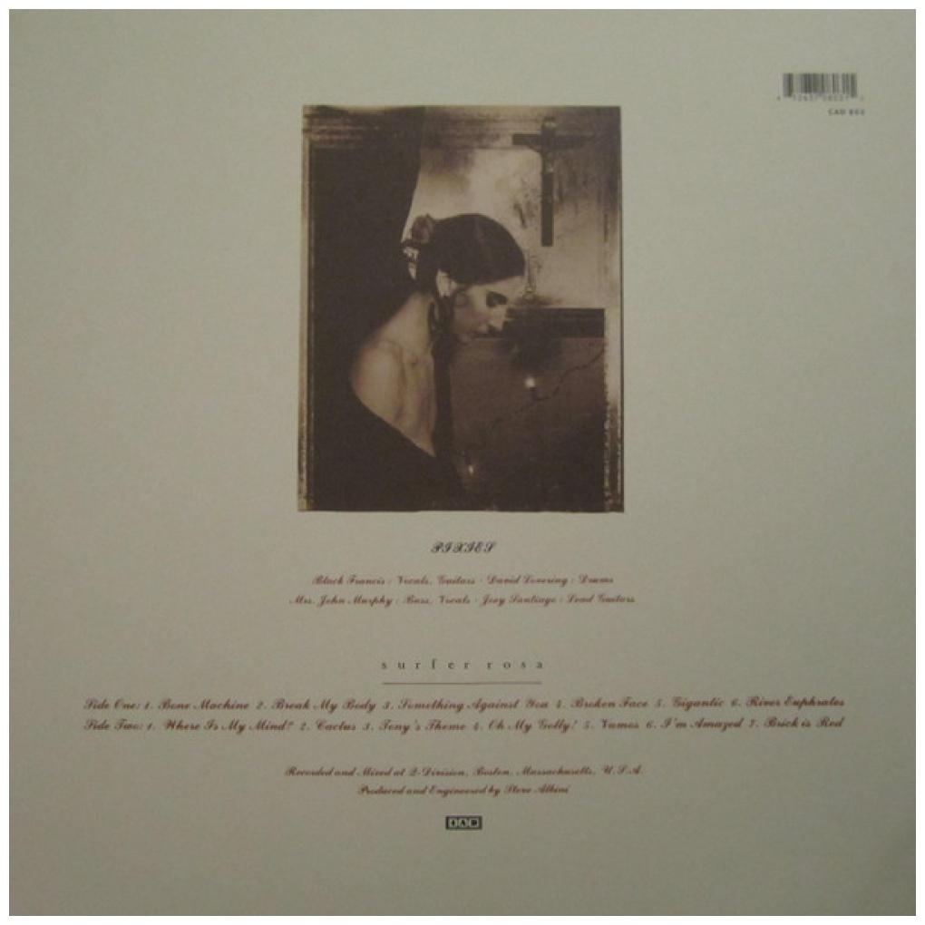 PIXIES - SUPFER ROSA | VINILO