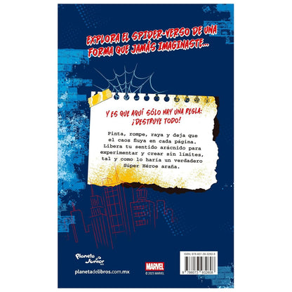 DESTROZA ESTE LIBRO. SPIDERMAN Y EL MULTIVERSO (TAPA BLANDA) - MARVEL | LIBRO
