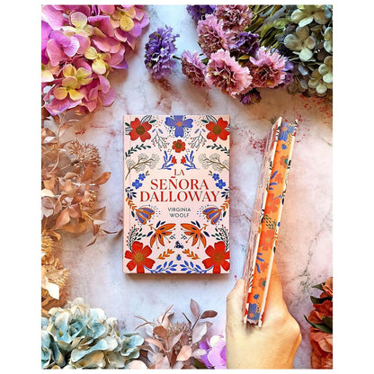 LA SEÑORA DALLOWAY. EDICIÓN LIMITADA CON CANTOS DE (TAPA DURA) - VIRGINIA WOOLF | LIBRO