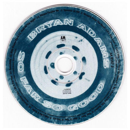 BRYAN ADAMS - SO FAR SO GOOD: BEST OF | CD