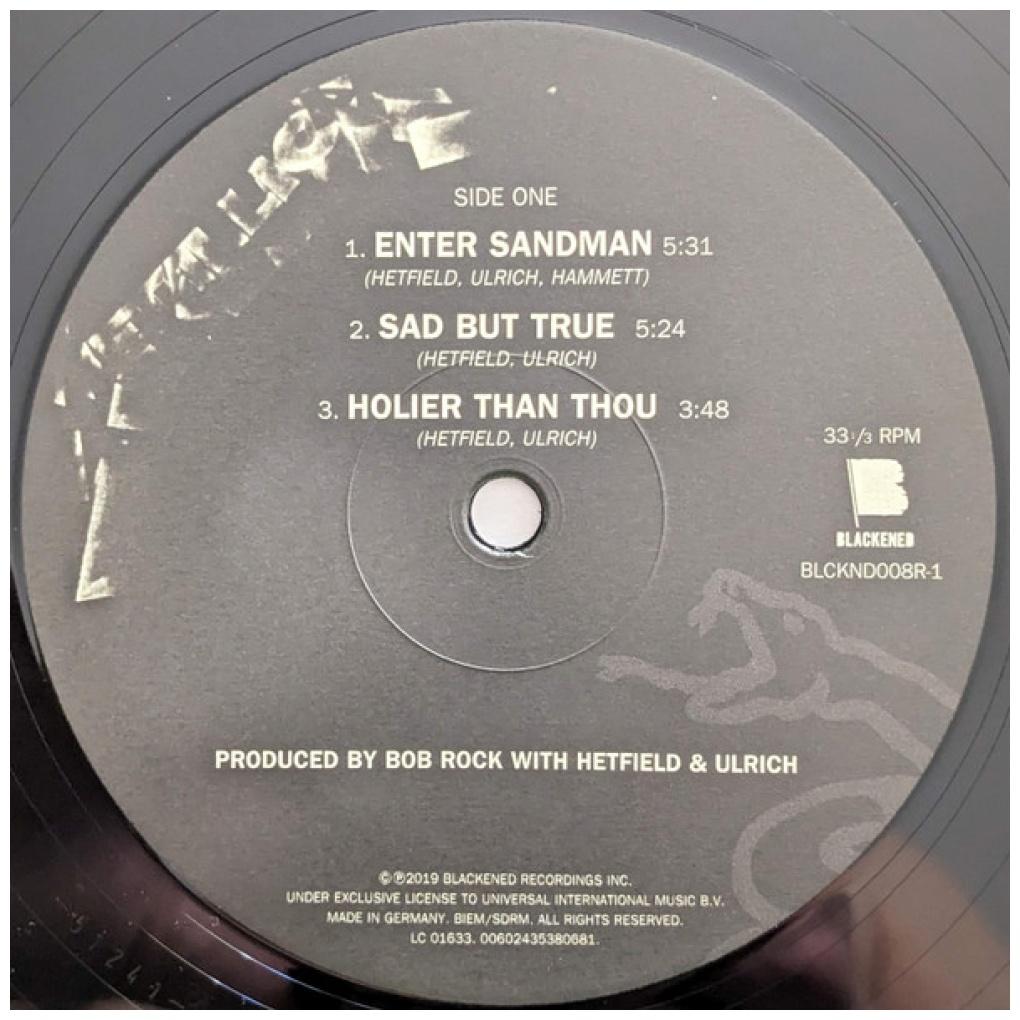 METALLICA  - METALLICA - THE BLACK ALBUM (2LP) | VINILO