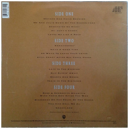 PAUL SIMON - NEGOTIATIONS AND LOVE SONGS: 1971-1986 (2LP) | VINILO USADO