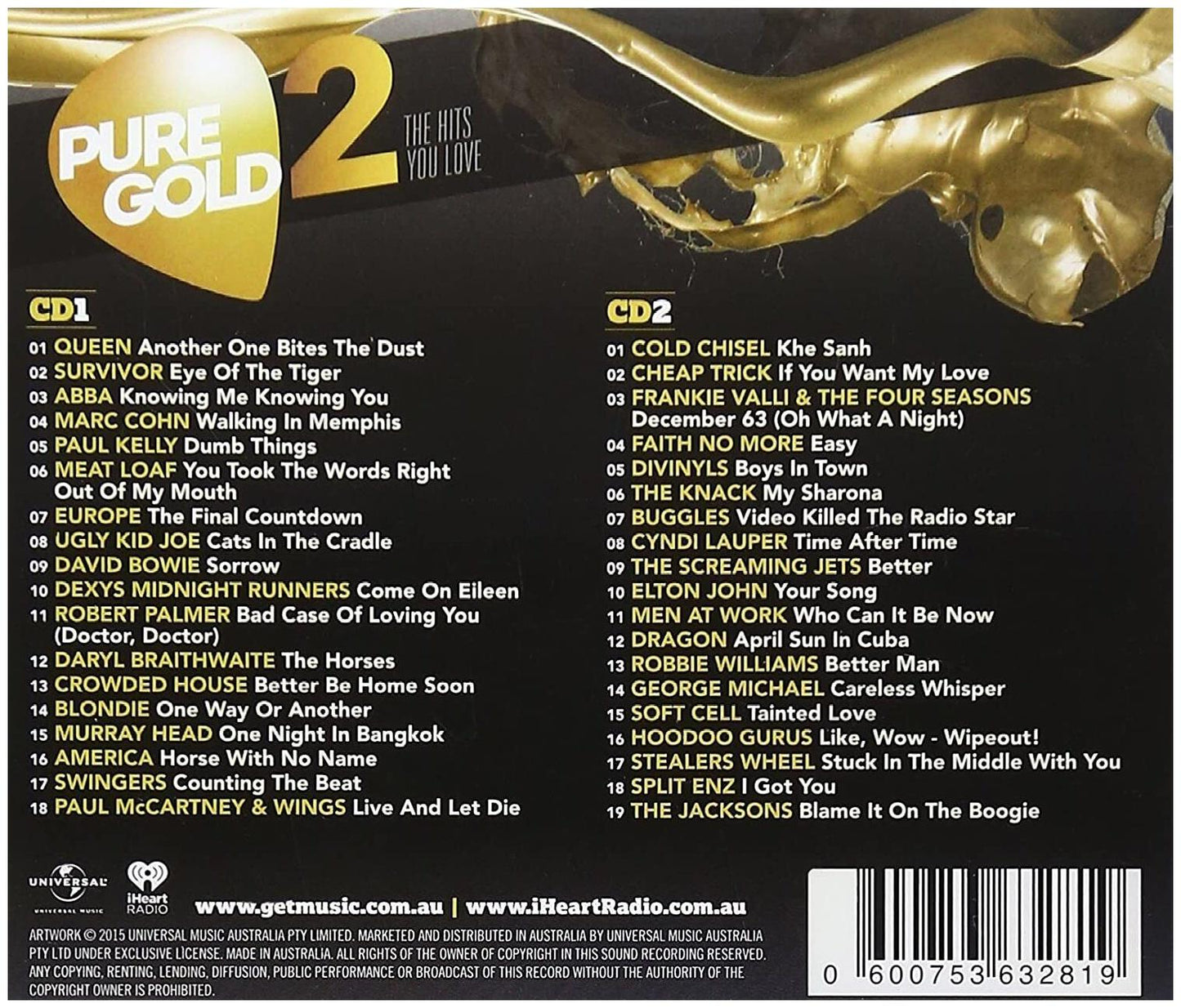 PURE GOLD 2 - VARIOUS ARTIST (2CD) | CD