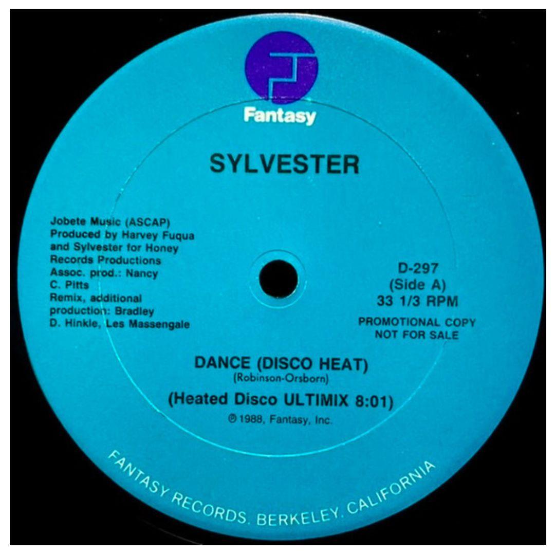 SYLVESTER - DANCE (DISCO HEAT)  88 | 12" MAXI SINGLE VINILO