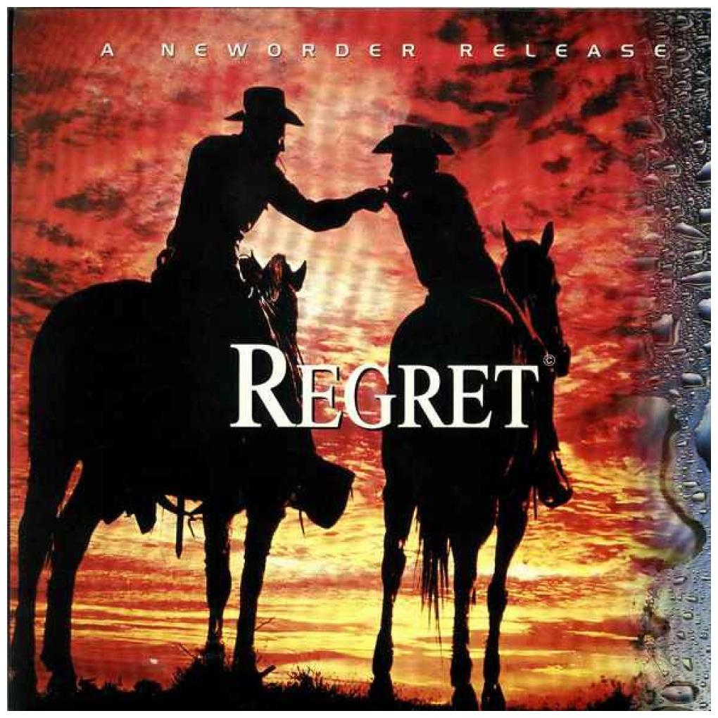NEW ORDER - REGRET | 12'' MAXI SINGLE USADO