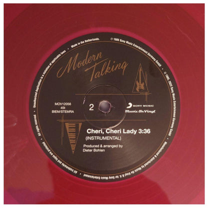 MODERN TALKING - CHERI, CHERI LADY(RED VINYL) | 12" MAXI SINGLE VINILO