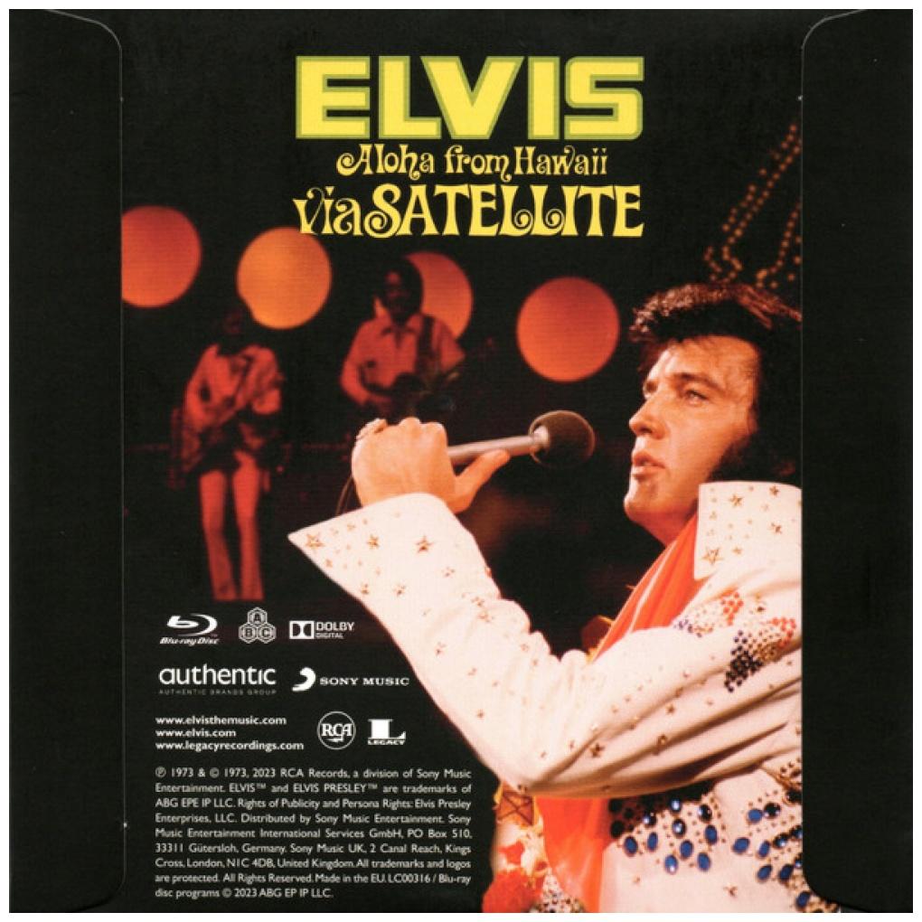 ELVIS PRESLEY - ALOHA FROM HAWAI VIA SATELITE (3CD + 1 BLU-RAY BOX