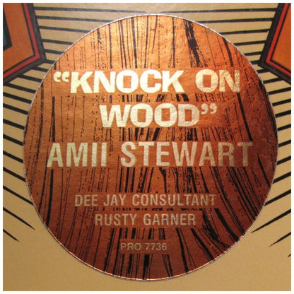 AMII STEWART - KNOCK ON WOOD | 12'' MAXI SINGLE USADO