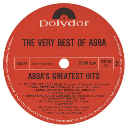 ABBA - THE VERY BEST (2LP) | VINILO USADO