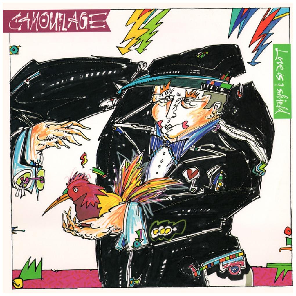 CAMOUFLAGE - LOVE IS A SHIELD | 12'' MAXI SINGLE USADO