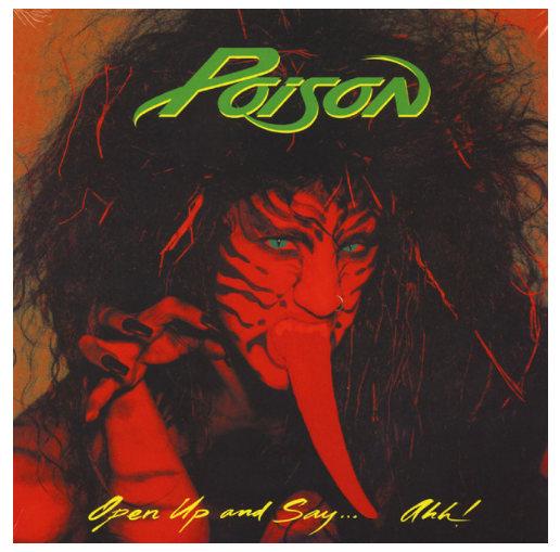 POISON - OPEN UP AND SAY AHH  | VINILO