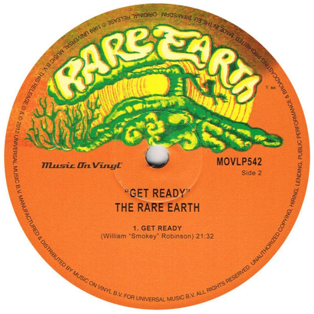 RARE EARTH - GET READY | VINILO