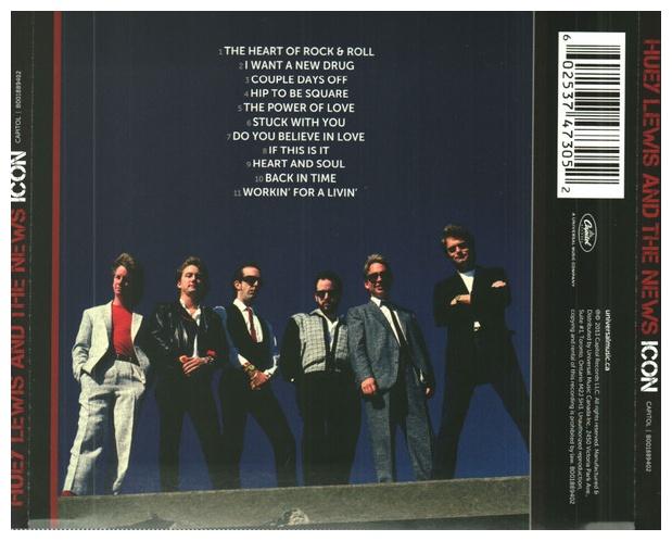 HUEY LEWIS & THE NEWS - ICON | CD