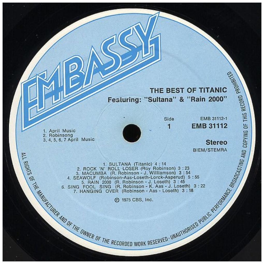 TITANIC - THE BEST OF | VINILO USADO