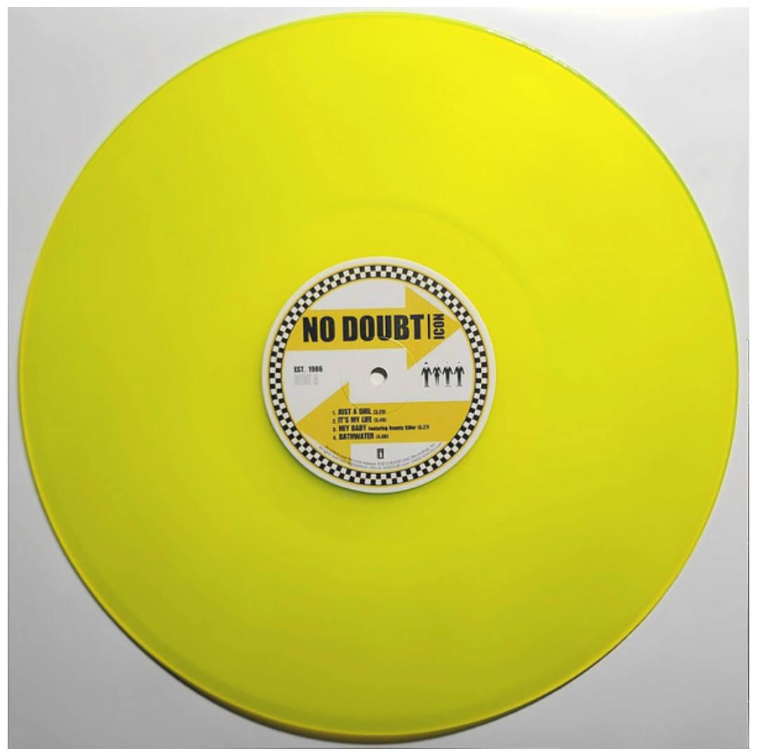 NO DOUBT - ICON: GREATEST HITS (2LP)(YELLOW/WHITE VINYL) | VINILO